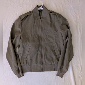 Men's Marine Corp Tanker Jacket In Olive Green